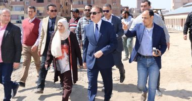 محافظ المنوفية يتفقد إنشاءات المدارس الجديدة بأحياء شرق وغرب شبين الكوم