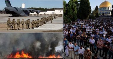 باختصار.. أهم الأخبار العربية والعالمية حتى الظهيرة..90 ألف فلسطينى يصلون التراويح بالمسجد الأقصى..البيت الأبيض يرجح استمرار الضربات الجوية على اليمن لعدة أسابيع..موجة حر تجتاح نيو ساوث ويلز وتنذر باندلاع حرائق