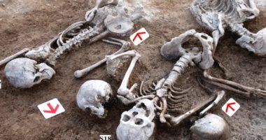 العثور على جثث محاربي الهان مقطعة الأوصال في مقبرة جماعية عمرها 2100 عام بمنغوليا الجثث مقطعة الأوصال