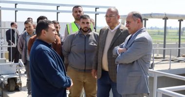 رئيس "مياه الغربية" يتفقد نسب تنفيذ المشروعات بقرى حياة كريمة فى زفتى