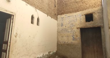 منزل البابا شنودة الثالث البابا الـ117 للكنيسة القبطية فى أسيوط.. فيديو