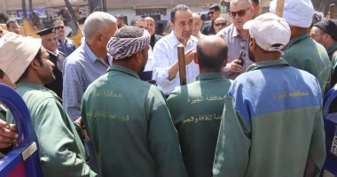 هيئة النظافة والتجميل بالجيزة تشن حملات نظافة موسعة فى حى بولاق الدكرور هيئة النظافة والتجميل بالجيزة تشن حملات نظافة موسعة فى بولاق الدكرور