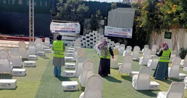 توزيع 650 كرتونة رمضان على الأسر الأولى بالرعاية فى قرى مراكز محافظة سوهاج