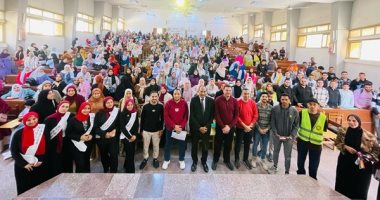 كلية الخدمة الاجتماعية بجامعة بنى سويف تطلق مبادرة "طاقتك حياة"