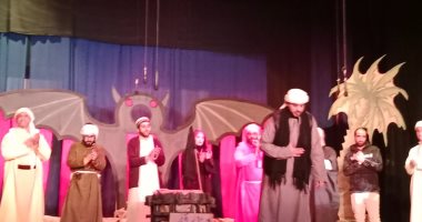 "الراية السوداء" عرض مسرحى بقصر ثقافة العريش ضم فعاليات رمضان الثقافية  