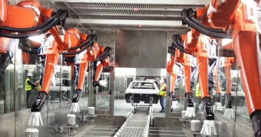 بدء الأعمال الإنشائية لخط دهان مصنع شركة النصر لصناعة السيارات