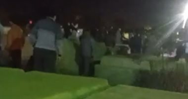 تشييع جثامين 4 لقوا مصرعهم فى حادث تصادم بكفر الشيخ .. فيديو