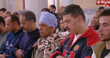 بث مباشر لصلاة التراويح من مسجد الحسين على قناة الحياة