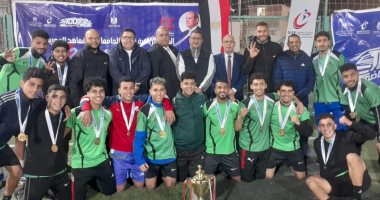 جامعة بنها تحصد المركز الأول والميدالية الذهبية لخماسى دورى الجامعات