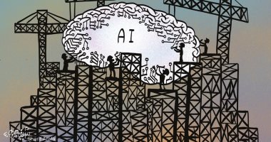 خدمات الـ"AI" تدعم الإبداع البشرى فى كاريكاتير خليجى كاريكاتير