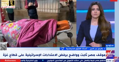 إكرام بدر الدين: الغزو الإسرائيلى الثانى لغزة هدفه إرضاء اليمين المتطرف