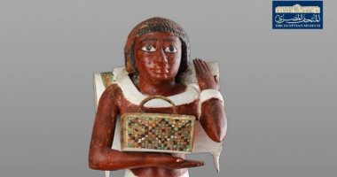 مقتنيات المتحف المصرى.. تمثال خادم من مصر القديمة