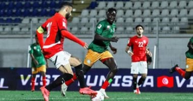 منتخب مصر يتقدم على إثيوبيا بهدفى محمد صلاح وزيزو فى الشوط الأول.. صور 