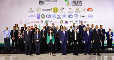 وزيرة التنمية المحلية تشارك بمؤتمر إعلان الفائزين بمبادرة المشروعات الخضراء الذكية