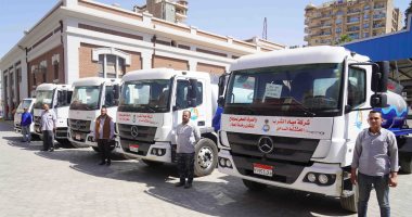 شراء 10 سيارات مياه وكسح بـ 61.7 مليون جنيه ضمن مشروعات حياة كريمة بسوهاج سيارات مياه وكسح