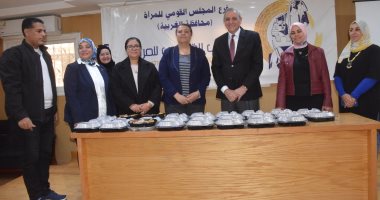 محافظ الغربية يتفقد مبادرة فرع المجلس القومى للمرأة "مطبخ المصرية"