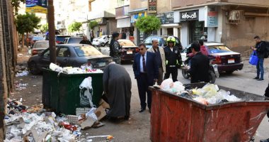 محافظ الدقهلية يغضب من مستوى النظافة بشارع المستشفى العام بحي غرب المنصورة
