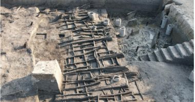 اكتشاف منازل خشبية متدرجة يعود تاريخها إلى 2000 عام فى الصين