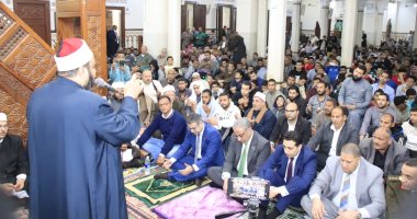 محافظ الفيوم يشهد احتفال الأوقاف بليلة القدر بمسجد ناصر الكبير