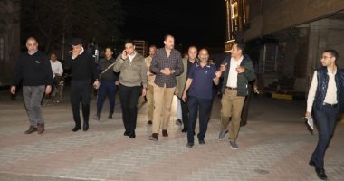 محافظ سوهاج: رصف 15 ألف متر بمنطقة إيديال والسوق القديم بمدينة ناصر