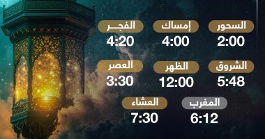 تعرف على موعد السحور وأذان الفجر فى اليوم الـ 29 بشهر رمضان المبارك 2025