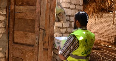 توزيع 17 ألف كرتونة مواد غذائية بمحافظة بنى سويف ضمن جهود التحالف الوطنى