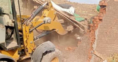 إزالة 1117 حالة تعد ومتغير مكاني وبناء مخالف فى المنوفية