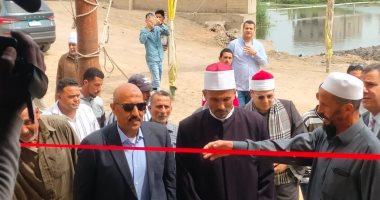 افتتاح مسجدين وتوزيع كراتين رمضان بـ45 قرية فى محافظة الدقهلية.. صور افتتاح مسجد