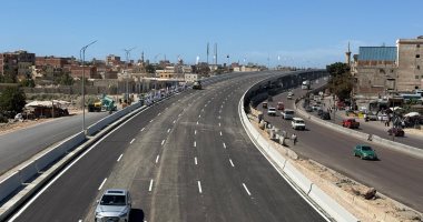 النقل تعلن افتتاح كوبرى العامرية بالإسكندرية جزئيا بعد تعديله وتوسعته.. صور افتتاح كوبري العامرية بالإسكندرية
