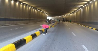 شوارع وميادين محافظة الجيزة تتجمل لاستقبال عيد الفطر المبارك.. صور