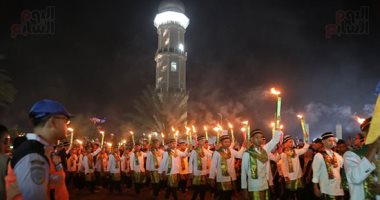 مسيرات بالشموع لتوديع رمضان واستقبال عيد الفطر في إندونيسيا مسيرات استقبال العيد فى إندونيسيا