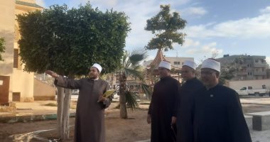 أوقاف شمال سيناء تجهز 12 ساحة لصلاة عيد الفطر المبارك.. صور الاوقاف تتابع الساحات