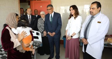 محافظ الجيزة يطمئن على انتظام العمل بمستشفى إمبابة العام محافظ الجيزة يطمئن على انتظام العمل بمستشفى إمبابة العام