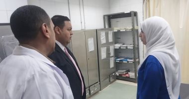 مدير التأمين الصحى يتفقد مستشفى الهلال للتأكد من توافر الأدوية خلال عيد الفطر مدير عام فرع التأمين الصحي بسوهاج