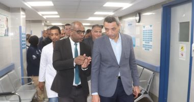 محافظ السويس يتفقد منشآت الرعاية الصحية بالمحافظة