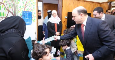 محافظ كفر الشيخ يزور دار الأمل للأيتام ويقدم الهدايا بمناسبة عيد الفطر