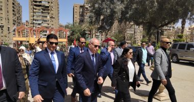 محافظ القاهرة يتفقد الحديقة الدولية وسط إقبال كبير فى أول أيام عيد الفطر محافظ القاهرة يتفقد الحديقة الدولية