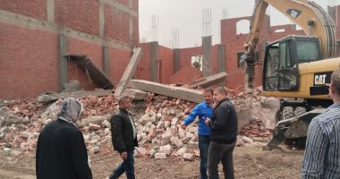 محافظ القليوبية: إزالة 58 حالة بناء مخالف خلال إجازة عيد الفطر بالمدن والمراكز