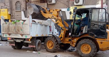نشاط مكثف لأحياء مدينة الإسماعيلية فى قطاع النظافة والتصدى للتعديات