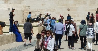 إقبال كبير على زيارة قلعة قايتباى بالإسكندرية فى ثالث أيام عيد الفطر   