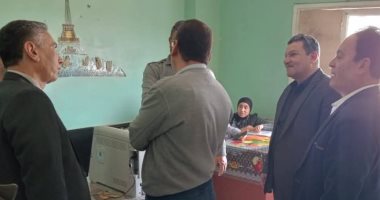 رئيس مدينة منية النصر يتفقد ديوان عام المركز فى أول أيام عمله