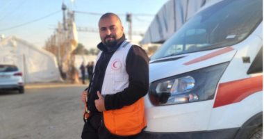 الناجى الوحيد من مجزرة المسعفين فى رفح الفلسطينية فى أول حوار له: سيارتنا تعرضت لإطلاق نار مباشر من الاحتلال رغم حملها شارة الهلال الأحمر.. منذر عابد: استخدمونا كدروع بشرية وقتلوا زملائى أمامى