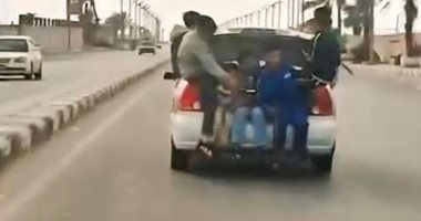 ضبط المتهمين بقذف المارة بقطع خرز بلاستيكية.. فيديو