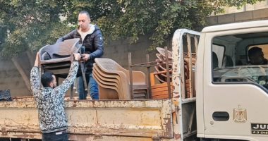 غلق 6 محلات ورفع 800 حالة إشغال طريق بأحياء الإسكندرية