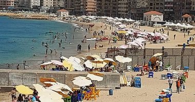 شواطئ الإسكندرية جاهزة لاستقبال المصطافين مع بداية الموسم شواطى الإسكندرية
