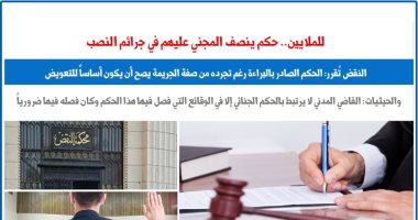 النقض: الحكم الصادر بالبراءة رغم تجرده من صفة الجريمة يصح أن يكون أساسا للتعويض.. برلمانى