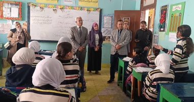 وكيل تعليم الإسماعيلية يتفقد عددا من المدارس بإدارة شمال التعليمية