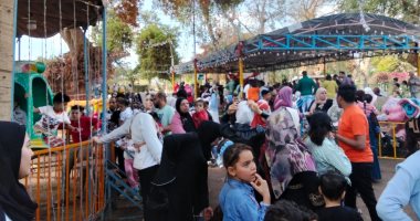 أكبر عدد للزوار خلال الـ 30 عاما الأخيرة.. حدائق القناطر الخيرية استقبلت 100 ألف زائر فى أيام العيد