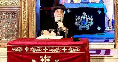 البابا تواضروس الثانى يعلن توقف العظة الأسبوعية خلال فترة الخمسين المقدسة البابا تواضروس الثانى بابا الإسكندرية