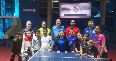 اختيار لاعبتين من مشروع الموهبة فى تنس الطاولة بكفر الشيخ لمعسكر الزمالك